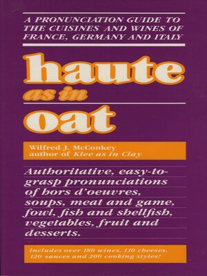 cover image of Haute as in Oat
